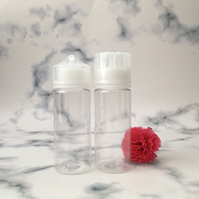E Płynny okrągły butelka PET opakowanie różnorodność szyi dziecięcej Przejrzyste 10 ml - 100 ml wielkość