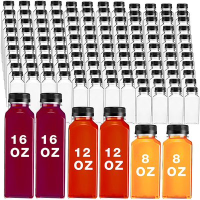 Nowoczesne, kwadratowe, okrągłe, plastikowe, bąbelkowe, herbaciarskie dzbanki z uchwytem, pokrywką przeciekającą, pojemność 120 ml-500 ml