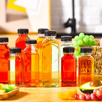 Nowoczesne, kwadratowe, okrągłe, plastikowe, bąbelkowe, herbaciarskie dzbanki z uchwytem, pokrywką przeciekającą, pojemność 120 ml-500 ml
