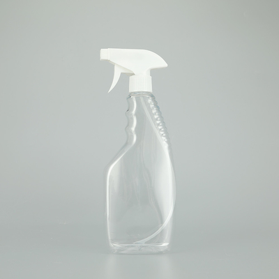 Gładka, okrągła butelka z plastikowego sprayu PET z klasycznym wzorem i przejrzystym kolorem.