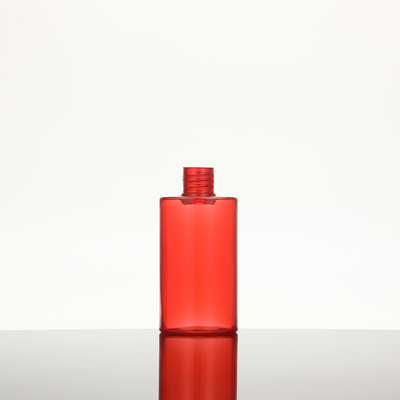 UV elektroplacowane butelki z PMMA Lotion Customizable Collar Biały z przejrzystą czapką