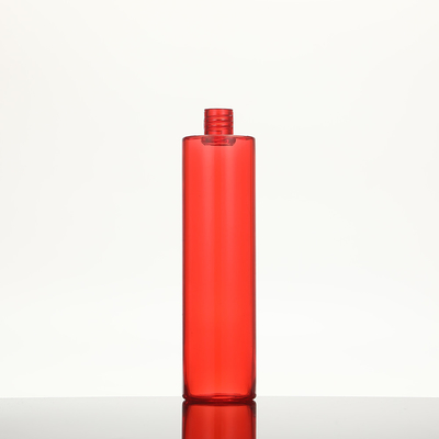 UV elektroplacowane butelki z PMMA Lotion Customizable Collar Biały z przejrzystą czapką