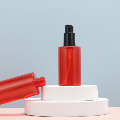 Plastikowe UV elektroplacowane materiały pokrycia okrągłe plastikowe butelki z płynami w różnorodności PMMA dla wymagań klientów