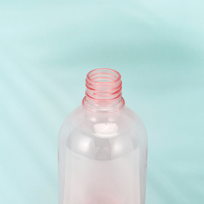 PET obroża plastikowe butelki z kremami z kształtem i powierzchnią do etykietowania