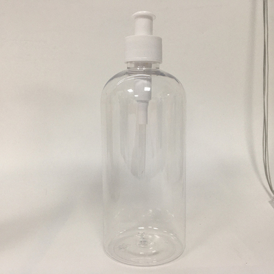 PETG Pump Bottle 20/410 Spec for Cosmetics Shampoo - personalizable logo design