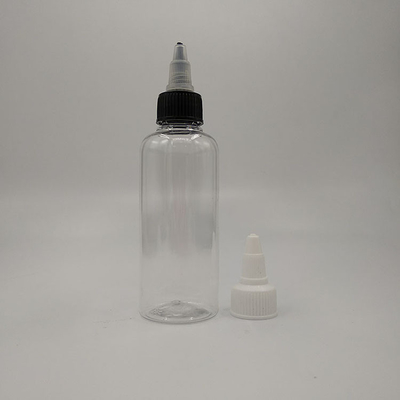 Przejrzyste plastikowe butelki z wierszem w 15 ml-100 ml pojemność do zamykania na zamówienie
