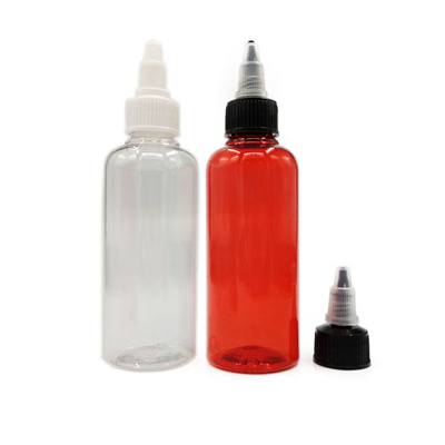 Przejrzyste plastikowe butelki z wierszem w 15 ml-100 ml pojemność do zamykania na zamówienie
