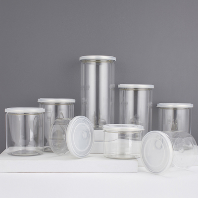 Zastosowalne logo pojemniki z plastikowych słoików z uszczelnieniem folią aluminiową w różnych pojemnościach
