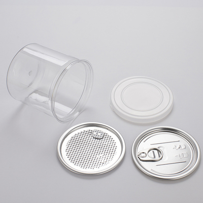 Zastosowalne logo pojemniki z plastikowych słoików z uszczelnieniem folią aluminiową w różnych pojemnościach