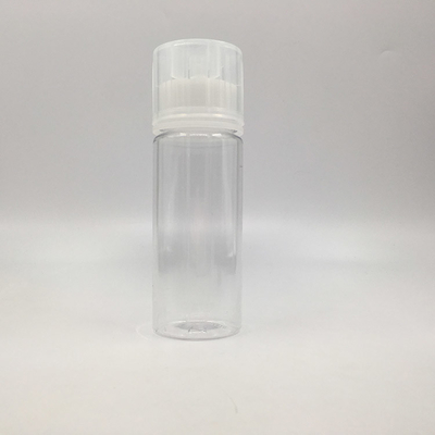 Bezpłatna przezroczysta butelka E płynna z zakrętkową czapką uszczelnieniem 10ml-100ml Pojemność