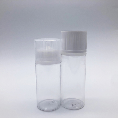 Bezpłatna przezroczysta butelka E płynna z zakrętkową czapką uszczelnieniem 10ml-100ml Pojemność
