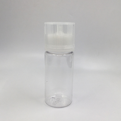 Bezpłatna przezroczysta butelka E płynna z zakrętkową czapką uszczelnieniem 10ml-100ml Pojemność