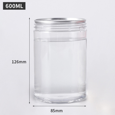 Dostosowywalne plastikowe pojemniki z pojemnością 2 oz-8 oz Przejrzystość / dostosowane opcje druku i pokrywy
