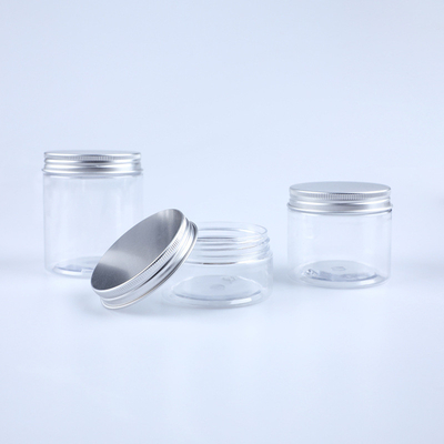 Żywność Kosmetyczny Pusty Śrubek do ciała Maska do twarzy Pojemnik PET Przejrzysty 30 ml 500 ml Pudełko z pokrywą