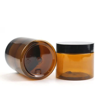 Biały 5ml 10ml 15ml 30ml 50ml Powtarzalny pojemnik do pielęgnacji skóry Plastic Cosmetic Jar