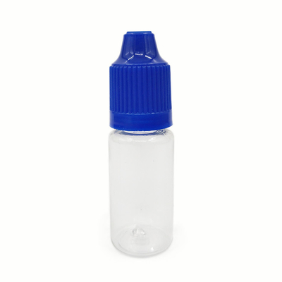 Przejrzysty butelka płynna 10 ml 15 ml 30 ml 60 ml 80 ml 100 ml PET E z dostosowanym logo na ekranie