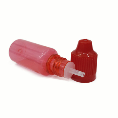 Przejrzysty butelka płynna 10 ml 15 ml 30 ml 60 ml 80 ml 100 ml PET E z dostosowanym logo na ekranie