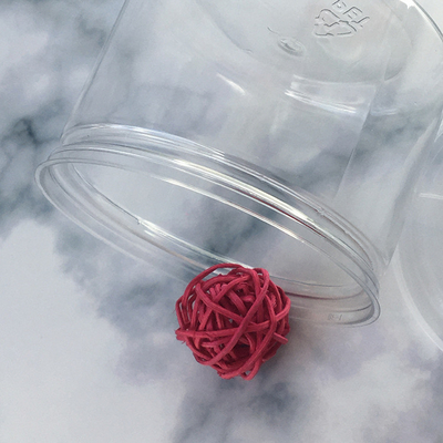 Zamówione plastikowe słoiki kosmetyczne z czułą na ciśnienie uszczelką i różnymi opcjami pojemności