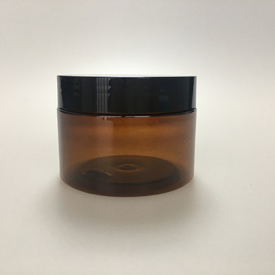 Gorąca sprzedaż 30ml 50ml 100ml 120ml 150ml Matte Black Forest plastikowe słoiki z pokrywkami