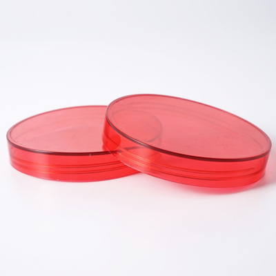 Jasne okrągłe plastikowe słoiki z pokrywkami do śluzu i przypraw (2 oz-8 oz)