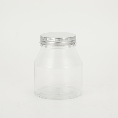50ml 100ml 120ml 150ml 200ml 4oz słoik kosmetyczny czyste plastikowe słoik z kremem dla zwierząt domowych z plastikową pokrywą
