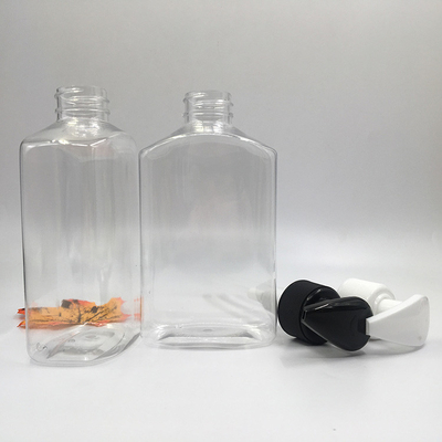 Wielokrotnie używalna plastikowa butelka z pompą PET do podawania kremów, pianki do twarzy i szamponu
