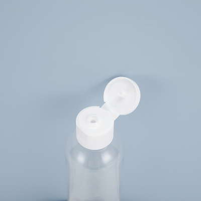 Na zamówienie wydrukowane przezroczysty plastikowe butelki ze śrubową czapką