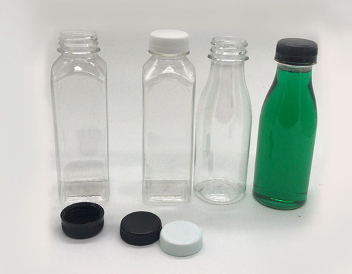Wielokrotnie używalne plastikowe butelki na herbatę z mlekiem o masie 0,5 kg z pokrywkami