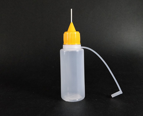 10-120 ml przejrzyste butelki z kropelkami ze śrubokrętnymi czapkami Czarne / przejrzyste