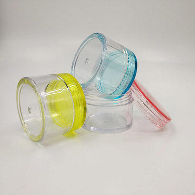 Personalizowane plastikowe słoiki kosmetyczne o pojemności 100 ml z dostosowalną marką