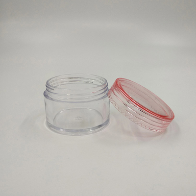 Personalizowane plastikowe słoiki kosmetyczne o pojemności 100 ml z dostosowalną marką