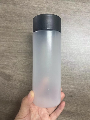 8oz 12oz 16oz okrągłe plastikowe butelki z sokiem opakowanie na napoje z śrubą pokrywką