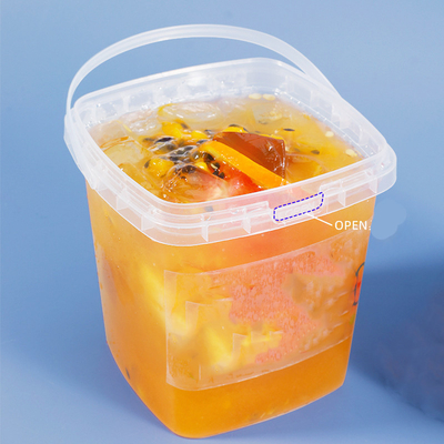 0.5kg Przejrzyste plastikowe butelki z mlekiem i herbatą