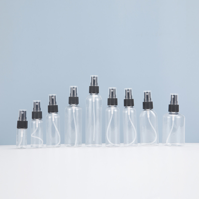 Ekologiczna przezroczysta butelka PET z plastiku na dziennie 10ml 15ml 30ml 50ml 60m 70ml 100ml 200ml 500ml