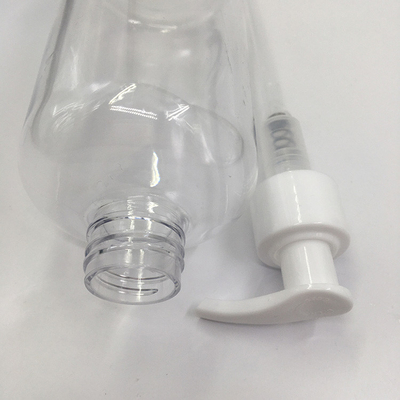 Powtórnie wypełniająca się plastikowa butelka z PET z pompą do pompki