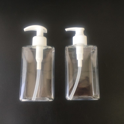 PET Plastic Pink Pump Dispenser Flask Z Silk Screening Printing Screw Cap 24mm Caliber