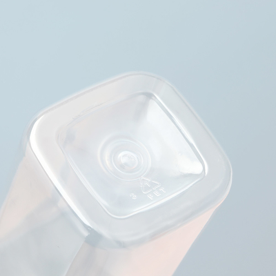 47 mm Różowa plastikowa czapka z śrubą Luksusowa butelka z pompą do kremów kosmetycznych