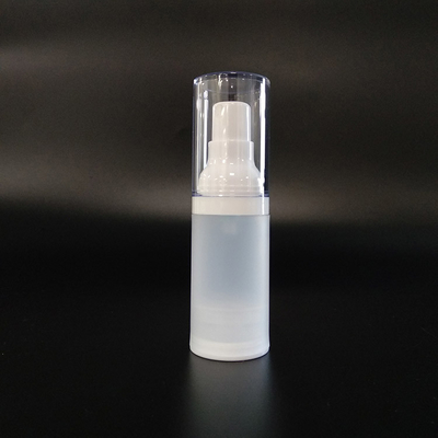 25.7g Szrubkowa czapka szamponu pompa butelka dla zwierząt domowych / przejrzysta plastikowa butelka dla zwierząt domowych do podawania kremów kosmetycznych
