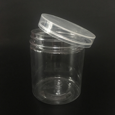 Zastosowalne przejrzyste plastikowe słoiki ze śrubokrętami