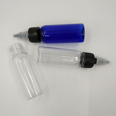 Zamówione plastikowe butelki płynne z aplikacjami