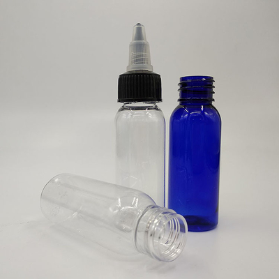 80 ml plastikowych butelek ze śrubkowanymi pokrywkami dla wygodnego podawania