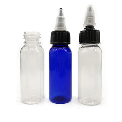 80 ml plastikowych butelek ze śrubkowanymi pokrywkami dla wygodnego podawania