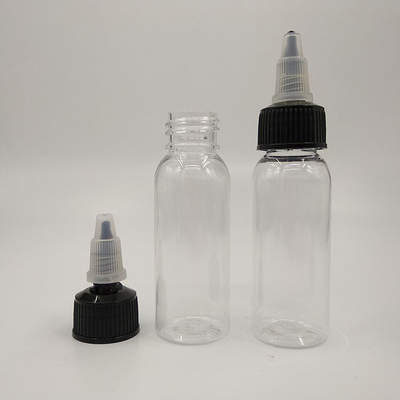 80 ml plastikowych butelek ze śrubkowanymi pokrywkami dla wygodnego podawania