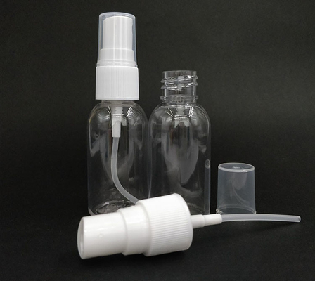 50 ml przezroczyste PET plastikowe butelki z klasycznym wzorem