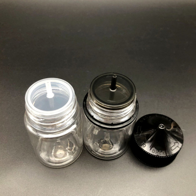 Zastosowalne, przejrzyste butelki PET E z pojemnością 10 ml, 15 ml, 30 ml, 60 ml, 80 ml i 100 ml