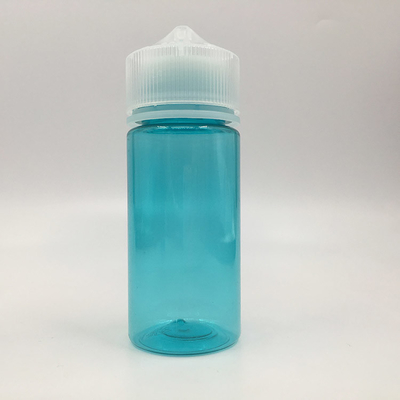 Zindywidualizowane przezroczyste butelki PET E o okrągłym kształcie z dziecięco zabezpieczoną muszką pojemnością 30 ml