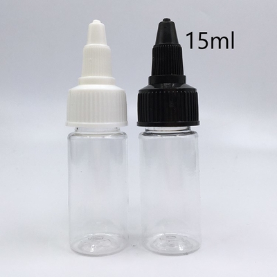 Niestandardowe 30ml-100ml plastikowe słoiki ze skrutem z tablicą etykietową