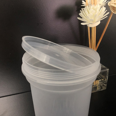Zastosowalne plastikowe średniej wielkości butelki na herbatę z mlekiem z osłonami przeciekającymi