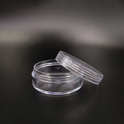 Personalizowany 30 ml płaski plastikowy słoik kosmetyczny z logo