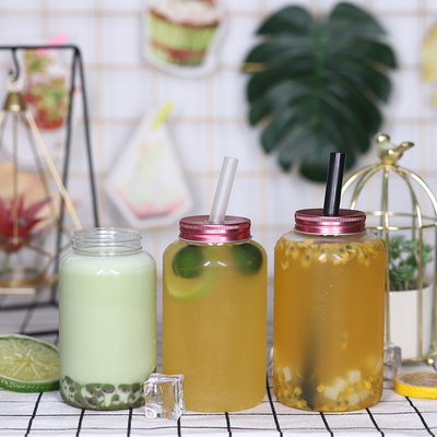 Dostosowywalne plastikowe butelki na herbatę z mlekiem z śrubą na pokrywie i izolacją